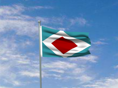 +Chi-Chuan Wu ，同樣 Tiffany藍，把中間紅色加深了。